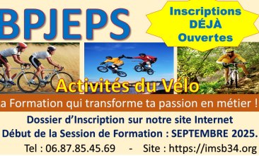 BPJEPS vélo 2